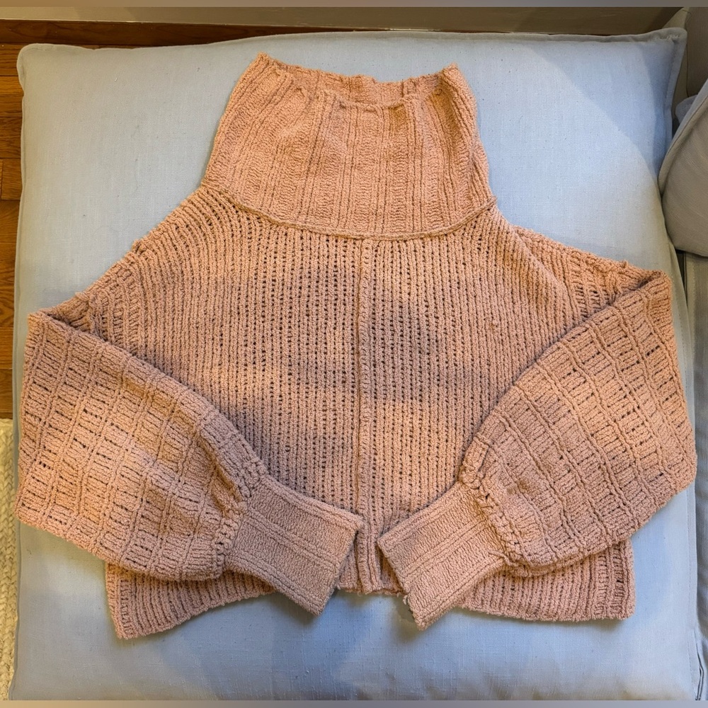 Free People Crochet Sweater